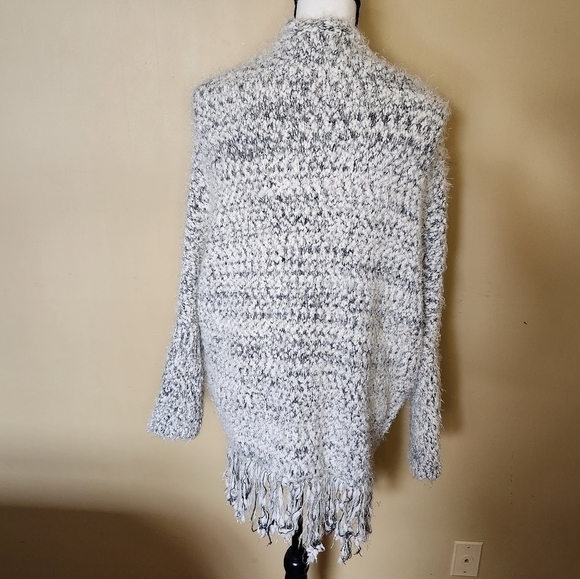 Umgee Popcorn Marbled blanket sweater cardigan Size Medium/Large - Picture 2 of 10